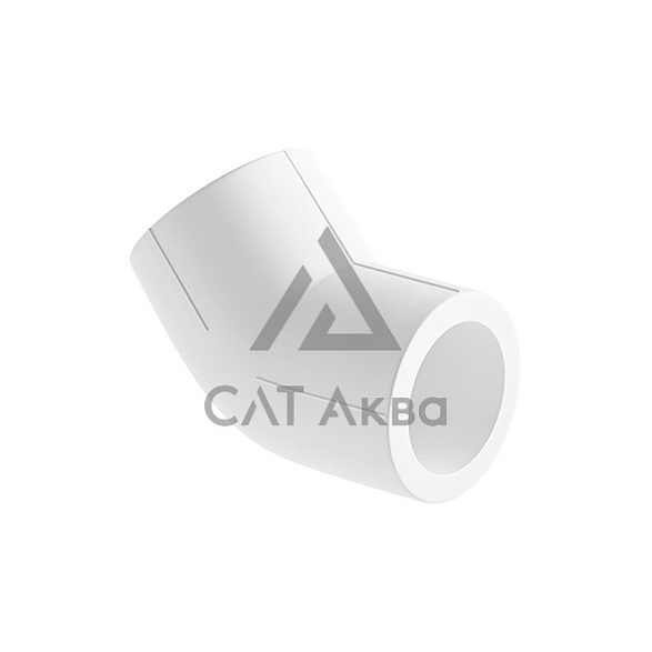 Отвод SLT AQUA PP-R 45°