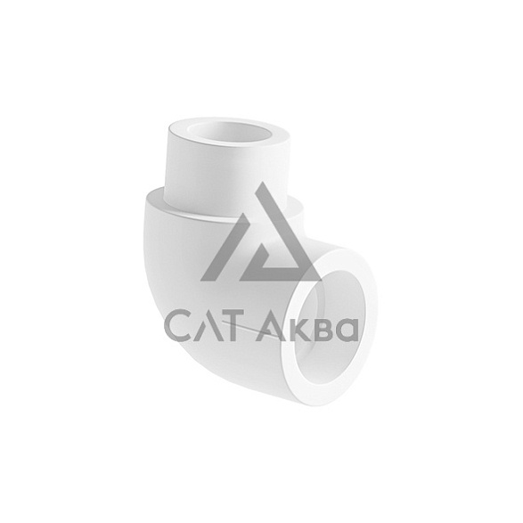 Отвод SLT AQUA PP-R 90° переходной В×Н (труба-фитинг)